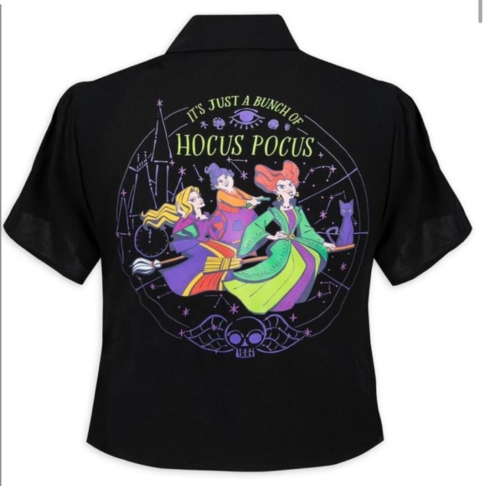 New HT hocus pocus tie top black